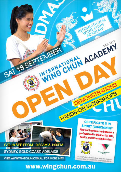 Wing Chun Open Days 2010 in Sydney, Gold Coast and Adelaide!