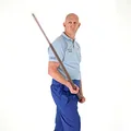 Senior Instructor Andrew Mason demonstrates the Wing Chun Pole Form in Sydney, 2020.